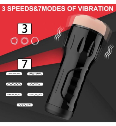 Muški masturbator sa vibracijom Toni Cup SQ MA70038-8